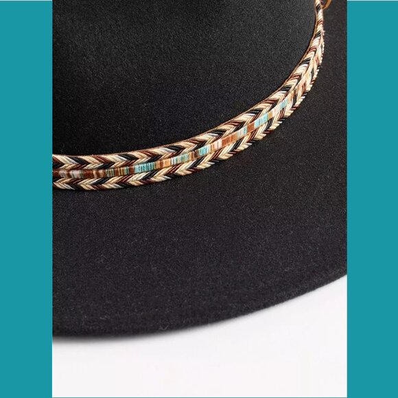 Torrid - Festi Western Hardware Detail Hat in Black - Picture 11 of 12